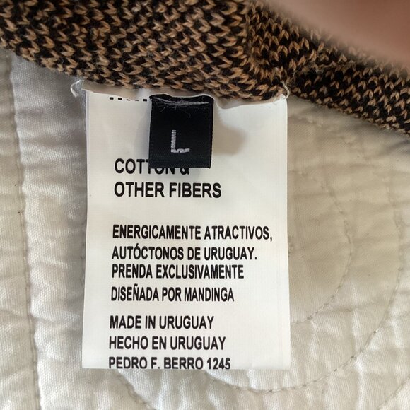 NWT Free People X Mandinga Knit Flared Pants Size L Geometric High-Waisted Boho - Picture 3 of 14